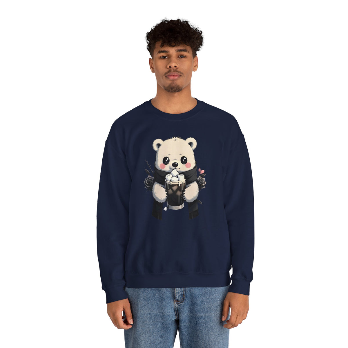 Coffee Bear Winter Sweatshirt