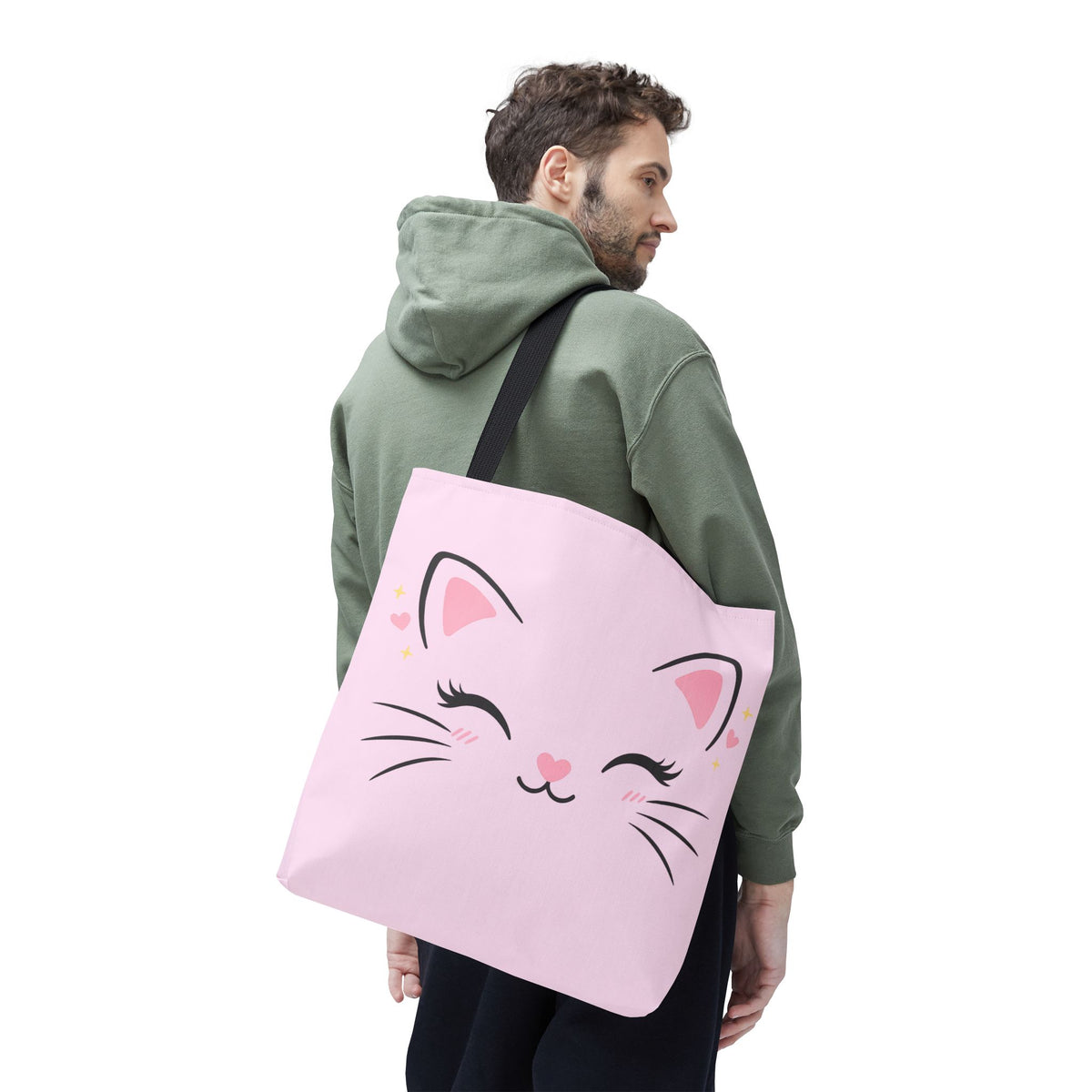 Blush Kitty Tote Bag