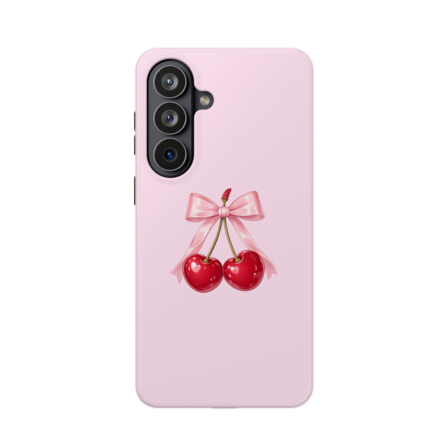 Cherry Bow Charm Samsung Case