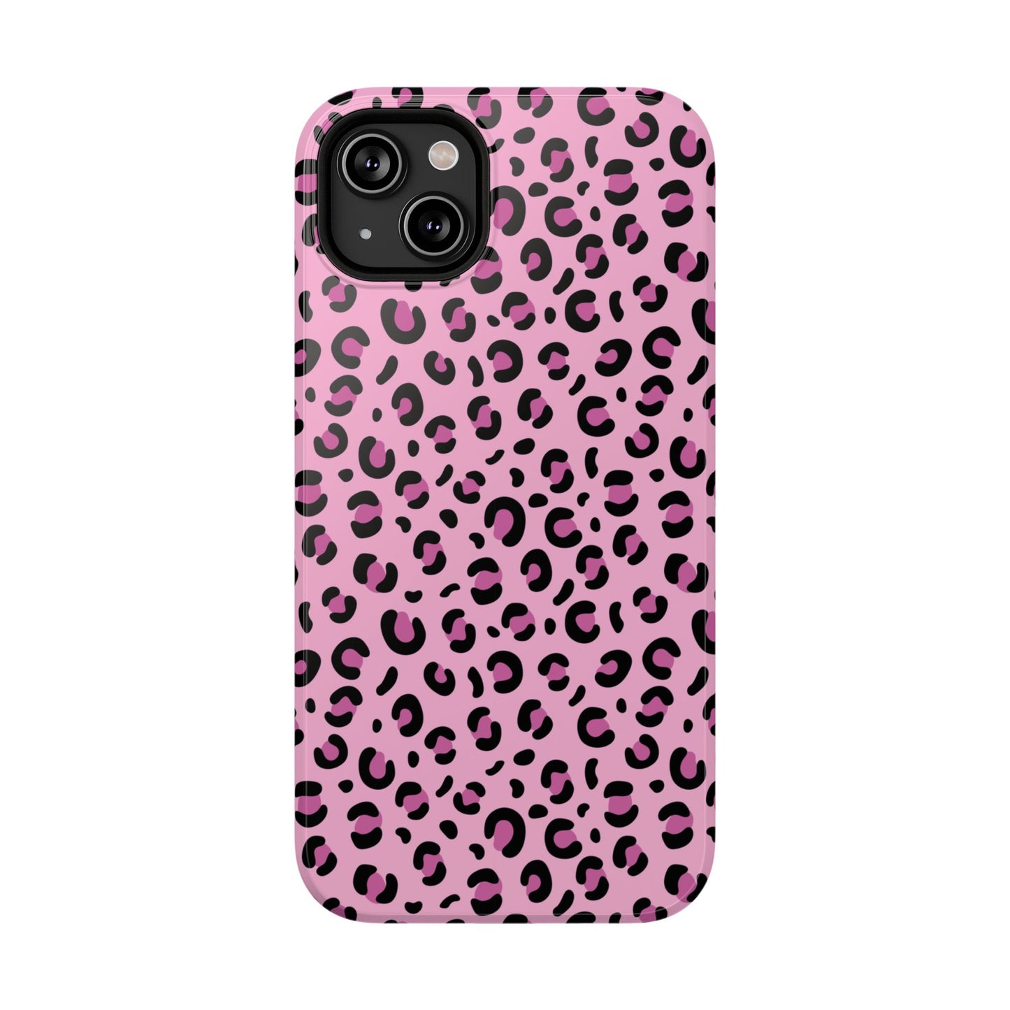Leopard Print iPhone Case — Impact-Resistant Protective Cover