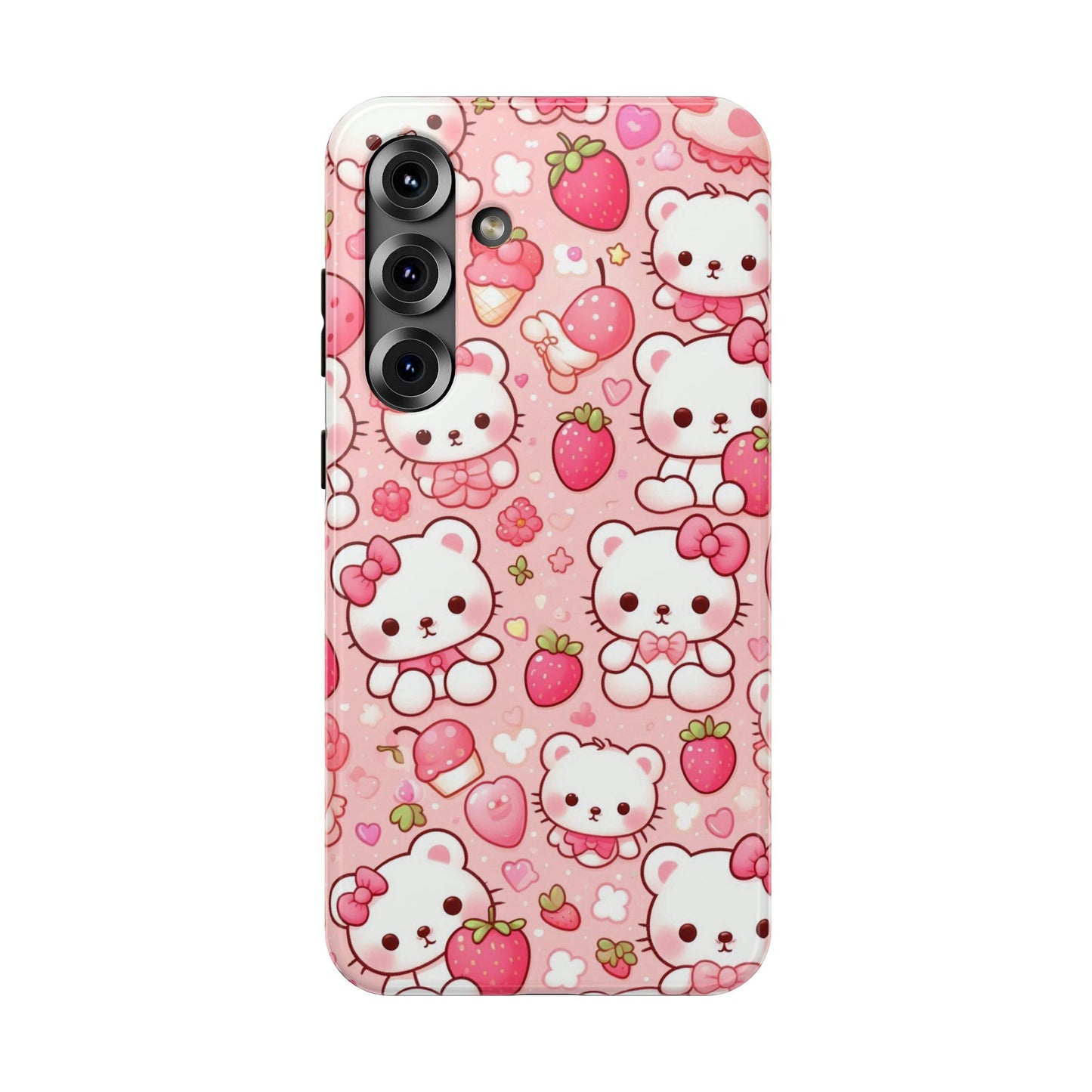 Kawaii Bear Samsung Phone Case