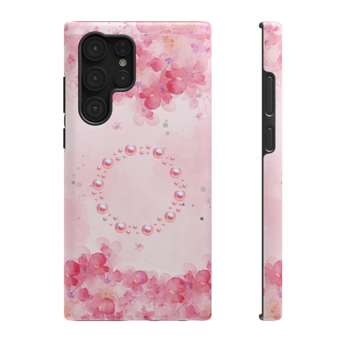 Tough Samsung Case — Cherry Blossoms Magnetic