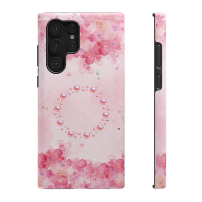 Tough Samsung Case — Cherry Blossoms Magnetic