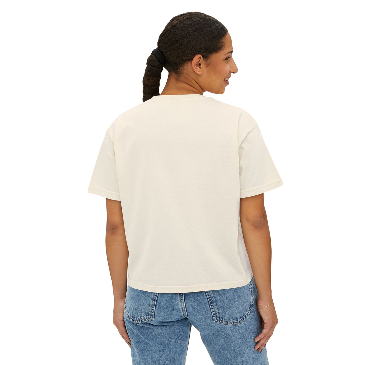 Boxy Tee - I'm Just A Girl Women's Graphic T-Shirt