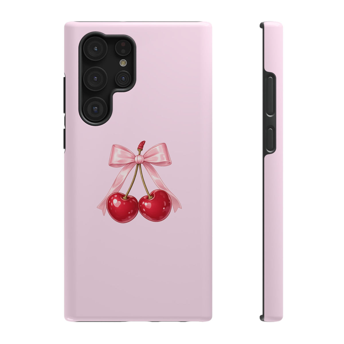 Cherry Bow Charm Samsung Case