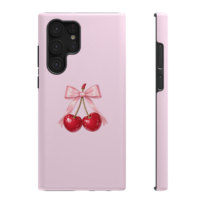Cherry Bow Charm Samsung Case
