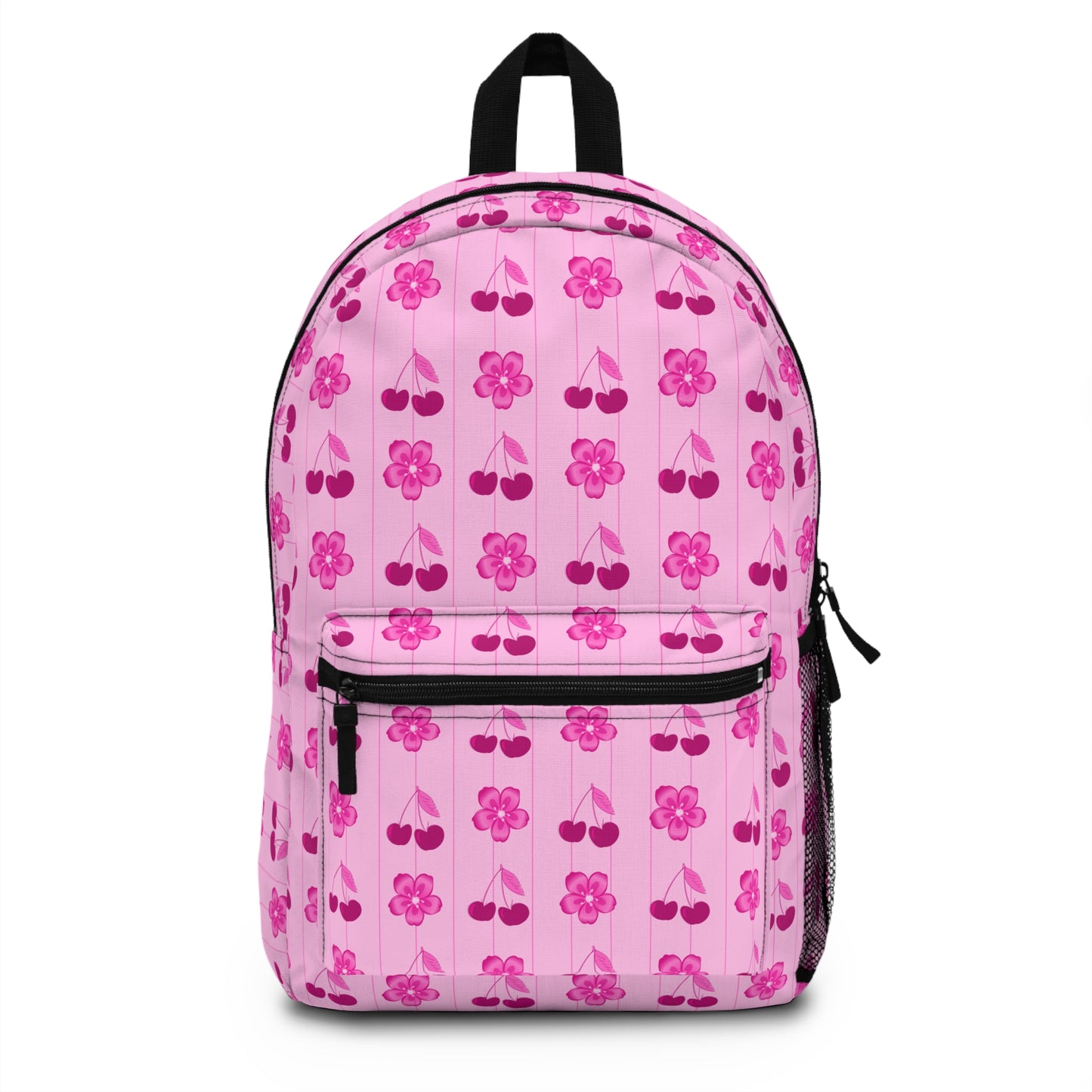 Floral Cherry Pink Backpack