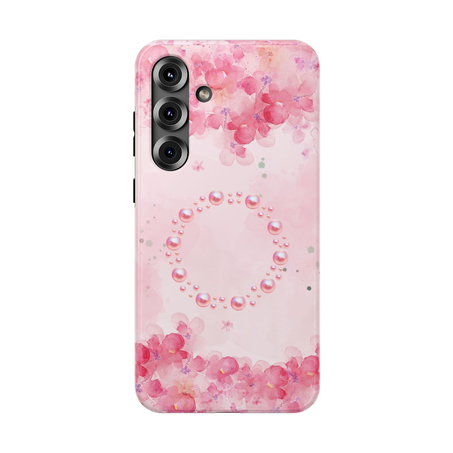 Tough Samsung Case — Cherry Blossoms Magnetic