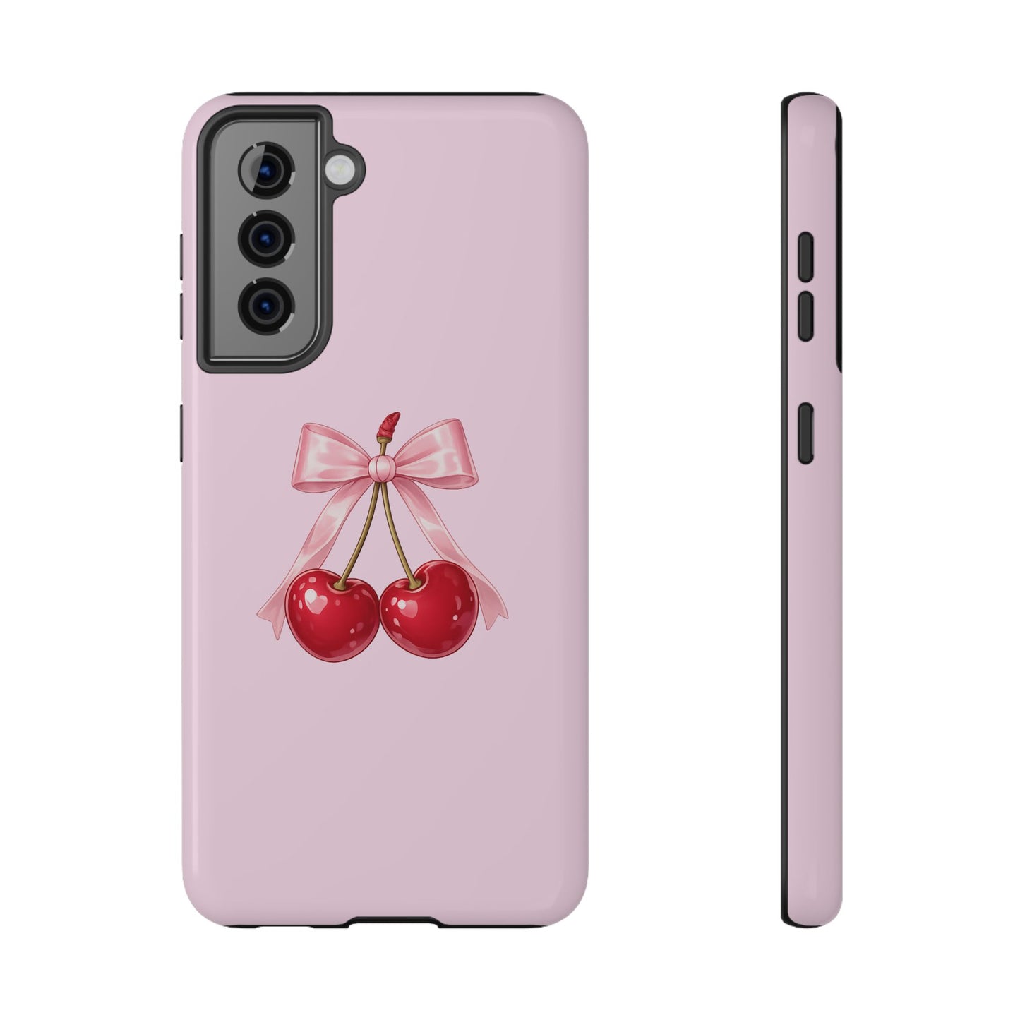 Cherry Bow Charm Samsung Case