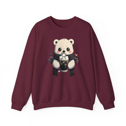 Coffee Bear Winter Sweatshirt