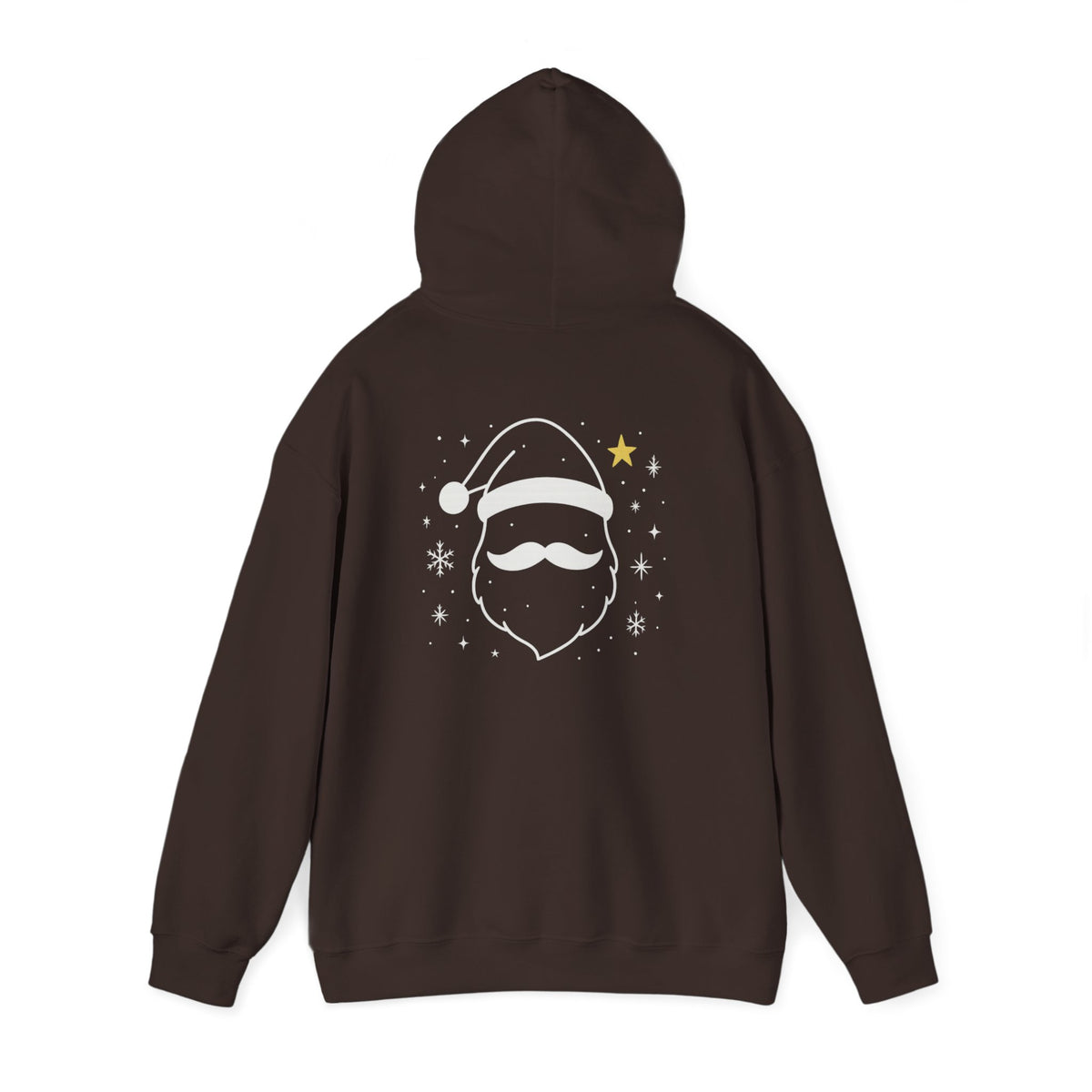 Starry Santa Hoodie Sweatshirt - Festive Holiday Christmas Clothing