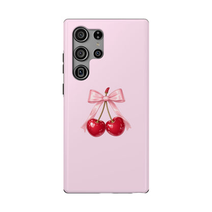 Cherry Bow Charm Samsung Case