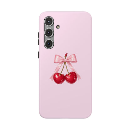Cherry Bow Charm Samsung Case
