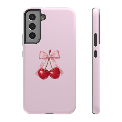 Cherry Bow Charm Samsung Case
