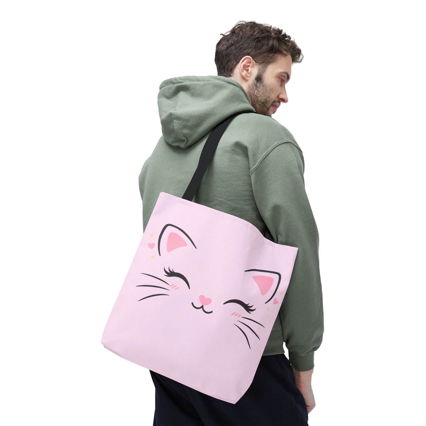 Blush Kitty Tote Bag