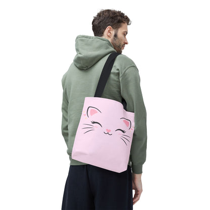 Blush Kitty Tote Bag