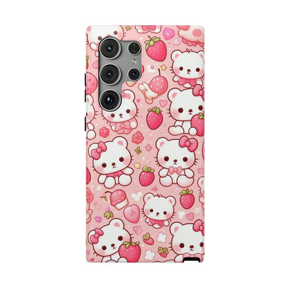 Kawaii Bear Samsung Phone Case