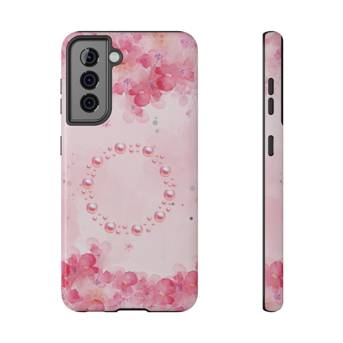 Tough Samsung Case — Cherry Blossoms Magnetic