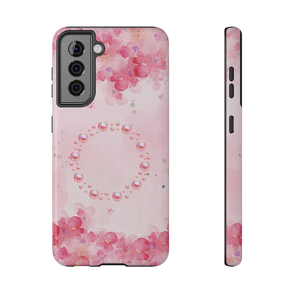 Tough Samsung Case — Cherry Blossoms Magnetic