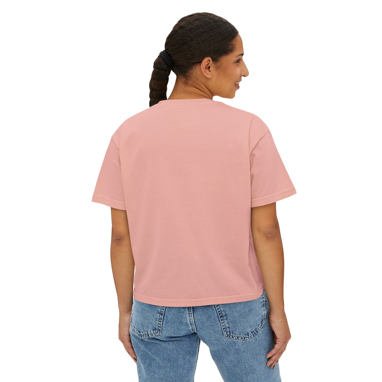 Boxy Tee - I'm Just A Girl Women's Graphic T-Shirt
