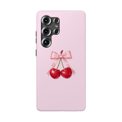Cherry Bow Charm Samsung Case