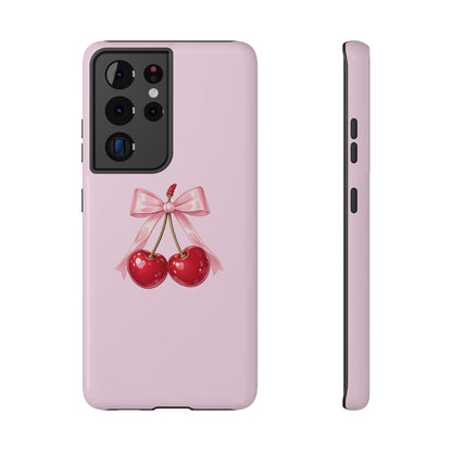 Cherry Bow Charm Samsung Case