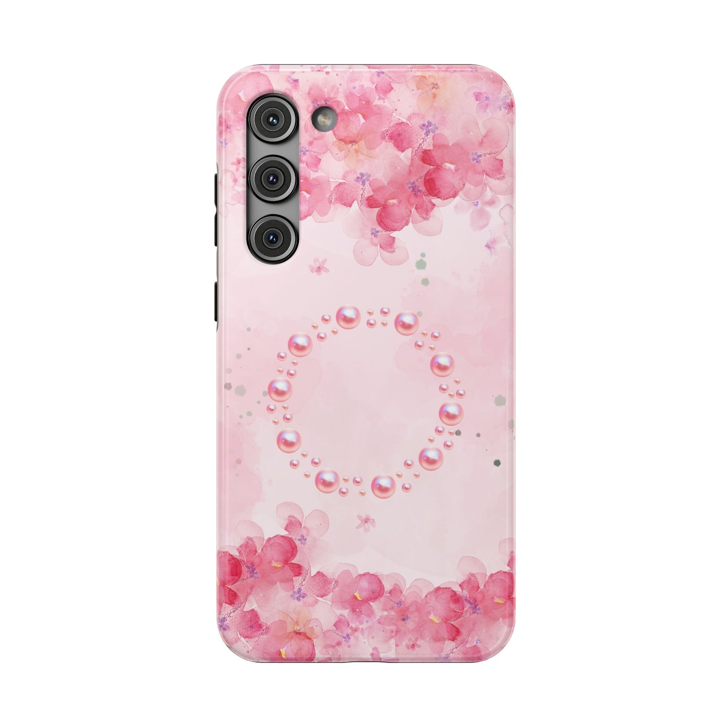 Tough Samsung Case — Cherry Blossoms Magnetic