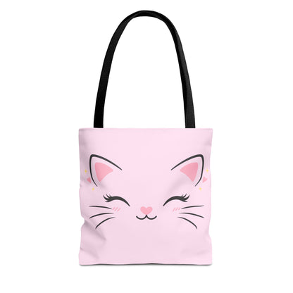 Blush Kitty Tote Bag