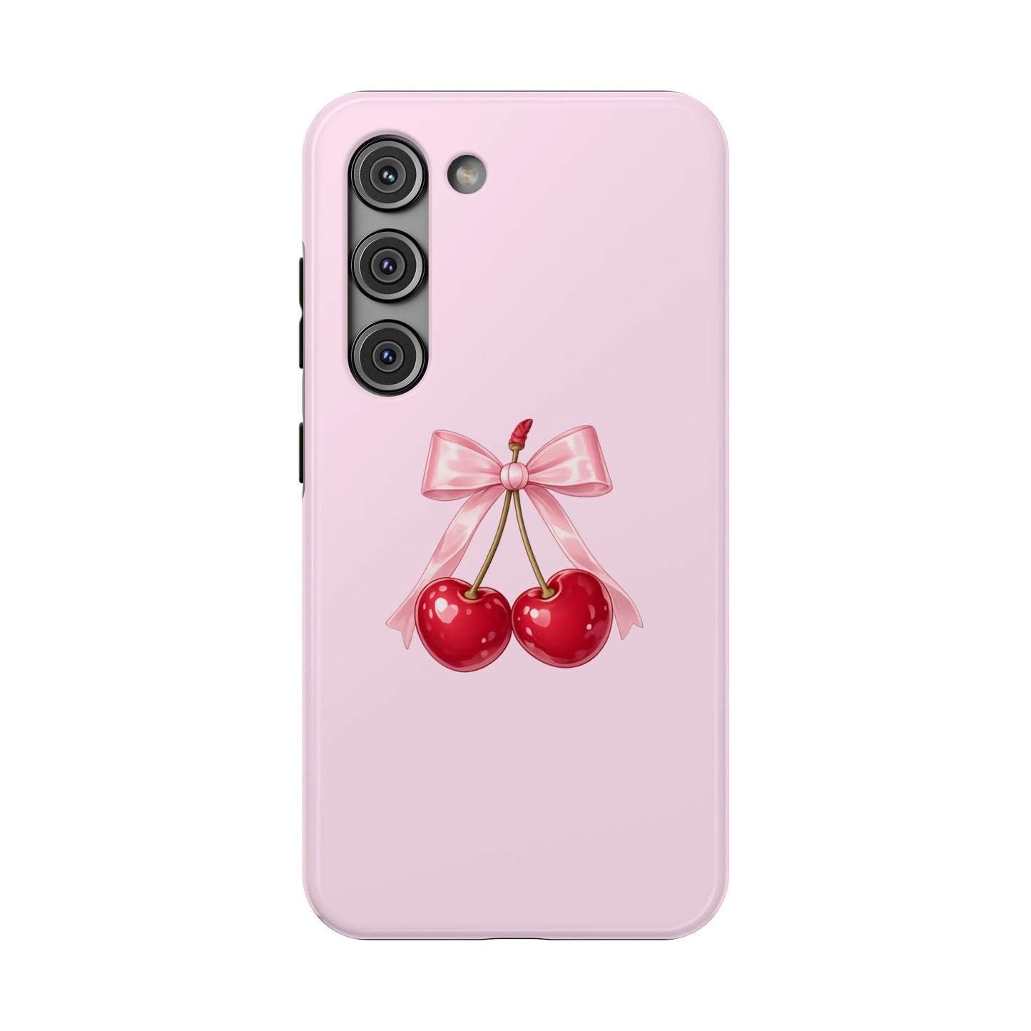 Cherry Bow Charm Samsung Case