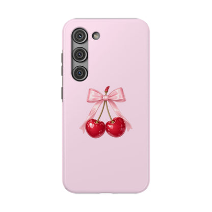 Cherry Bow Charm Samsung Case