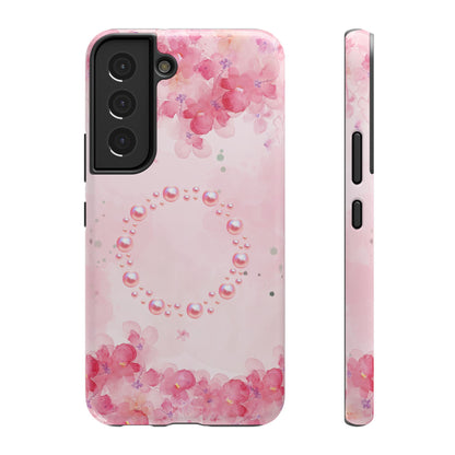 Tough Samsung Case — Cherry Blossoms Magnetic