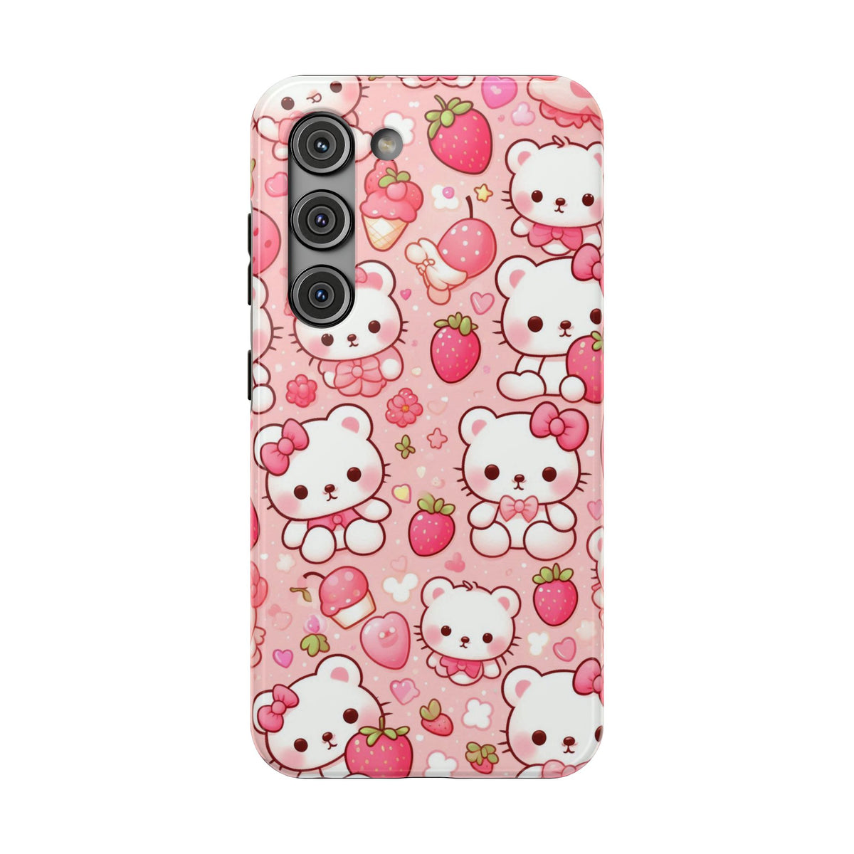 Kawaii Bear Samsung Phone Case