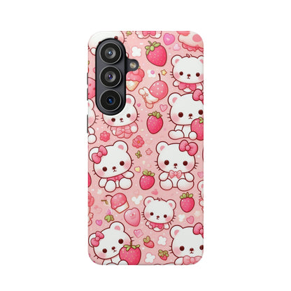 Kawaii Bear Samsung Phone Case