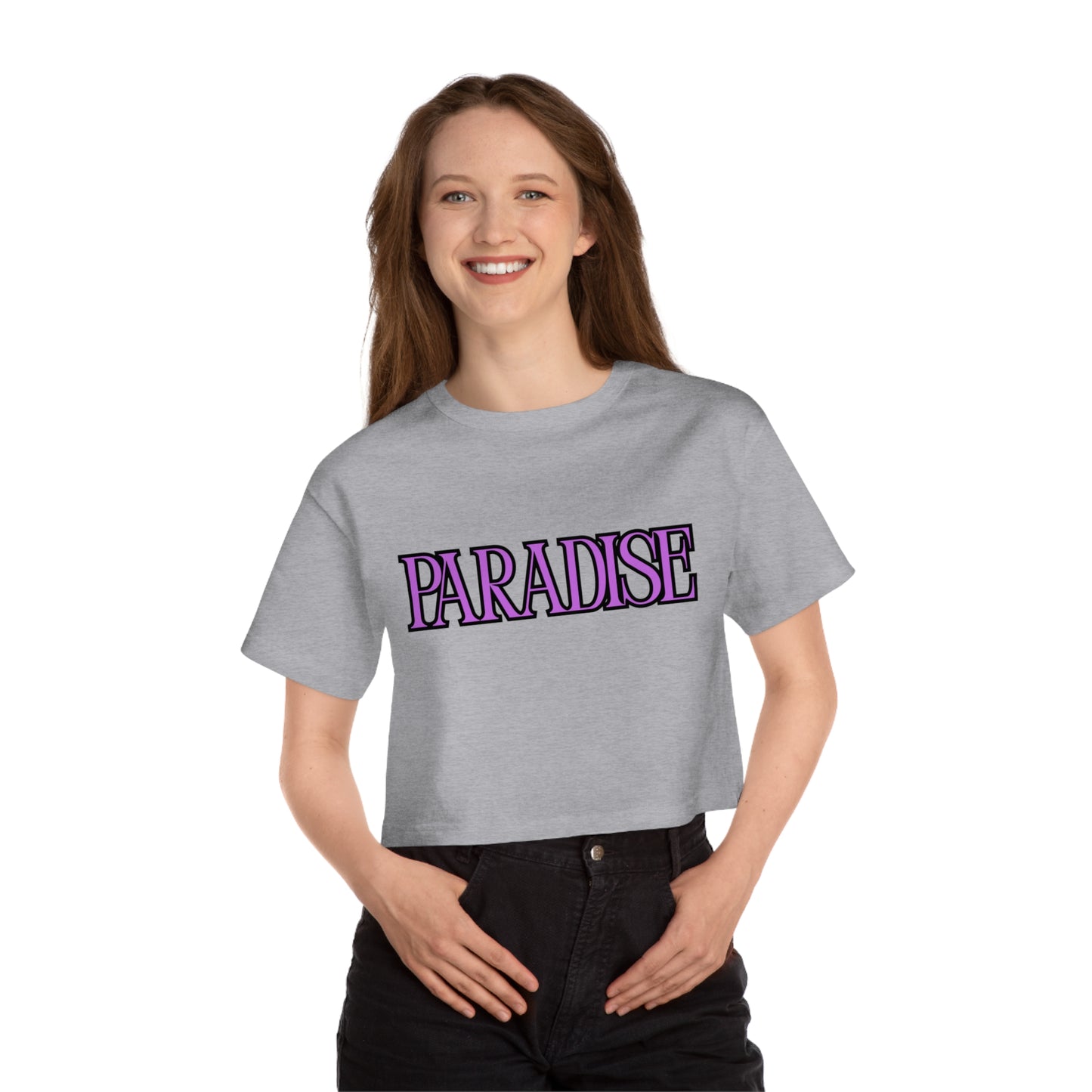 Paradise Cropped T-Shirt