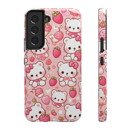 Kawaii Bear Samsung Phone Case