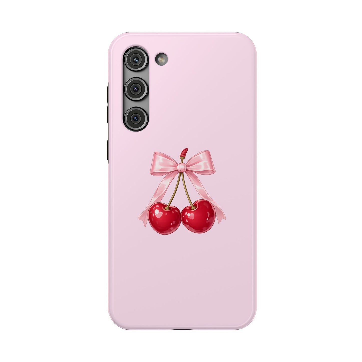 Cherry Bow Charm Samsung Case