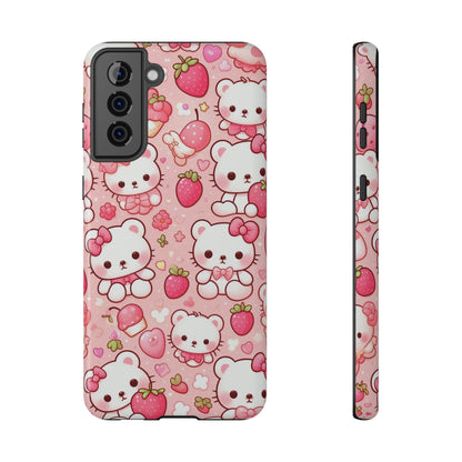 Kawaii Bear Samsung Phone Case