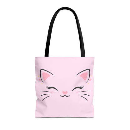 Blush Kitty Tote Bag