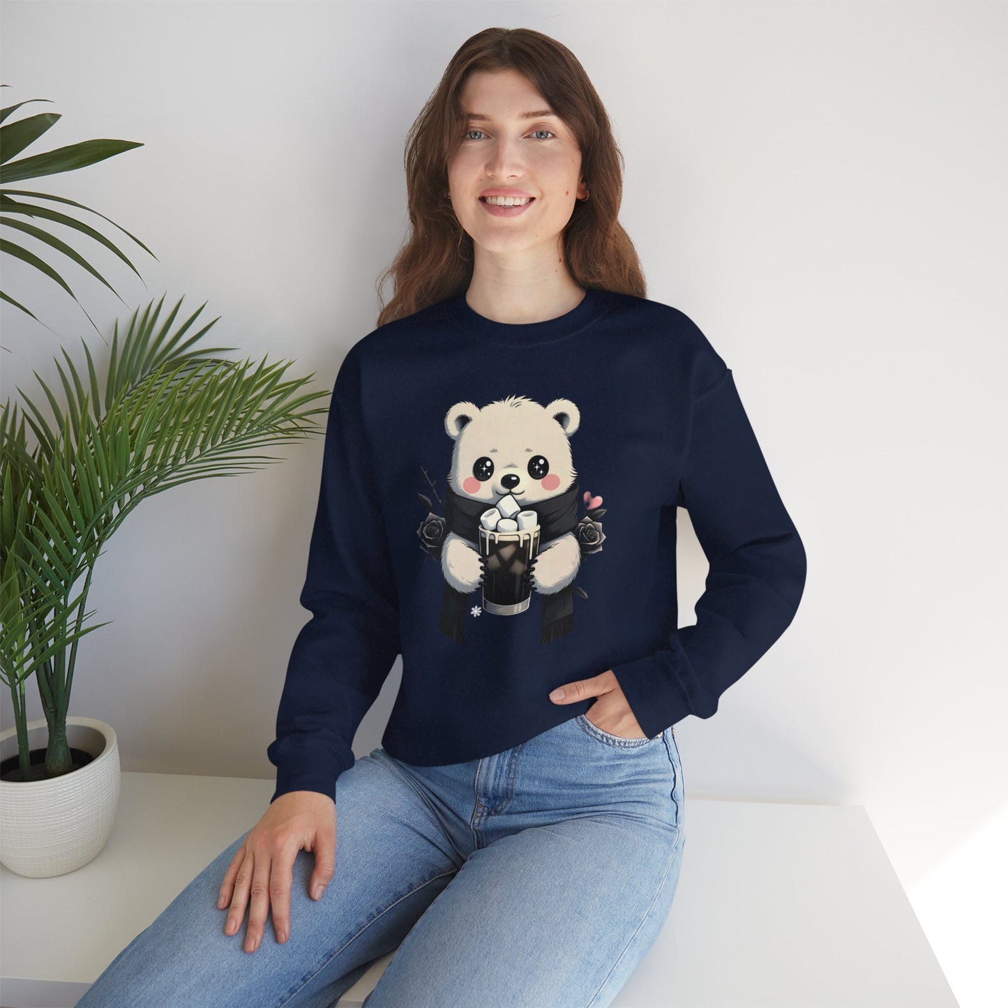 Coffee Bear Winter Sweatshirt
