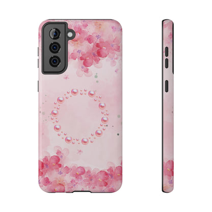 Tough Samsung Case — Cherry Blossoms Magnetic