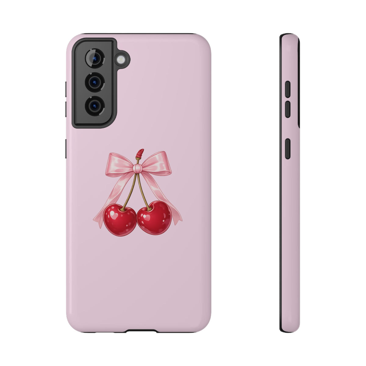 Cherry Bow Charm Samsung Case