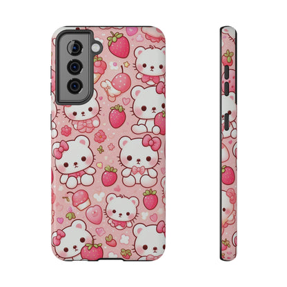 Kawaii Bear Samsung Phone Case