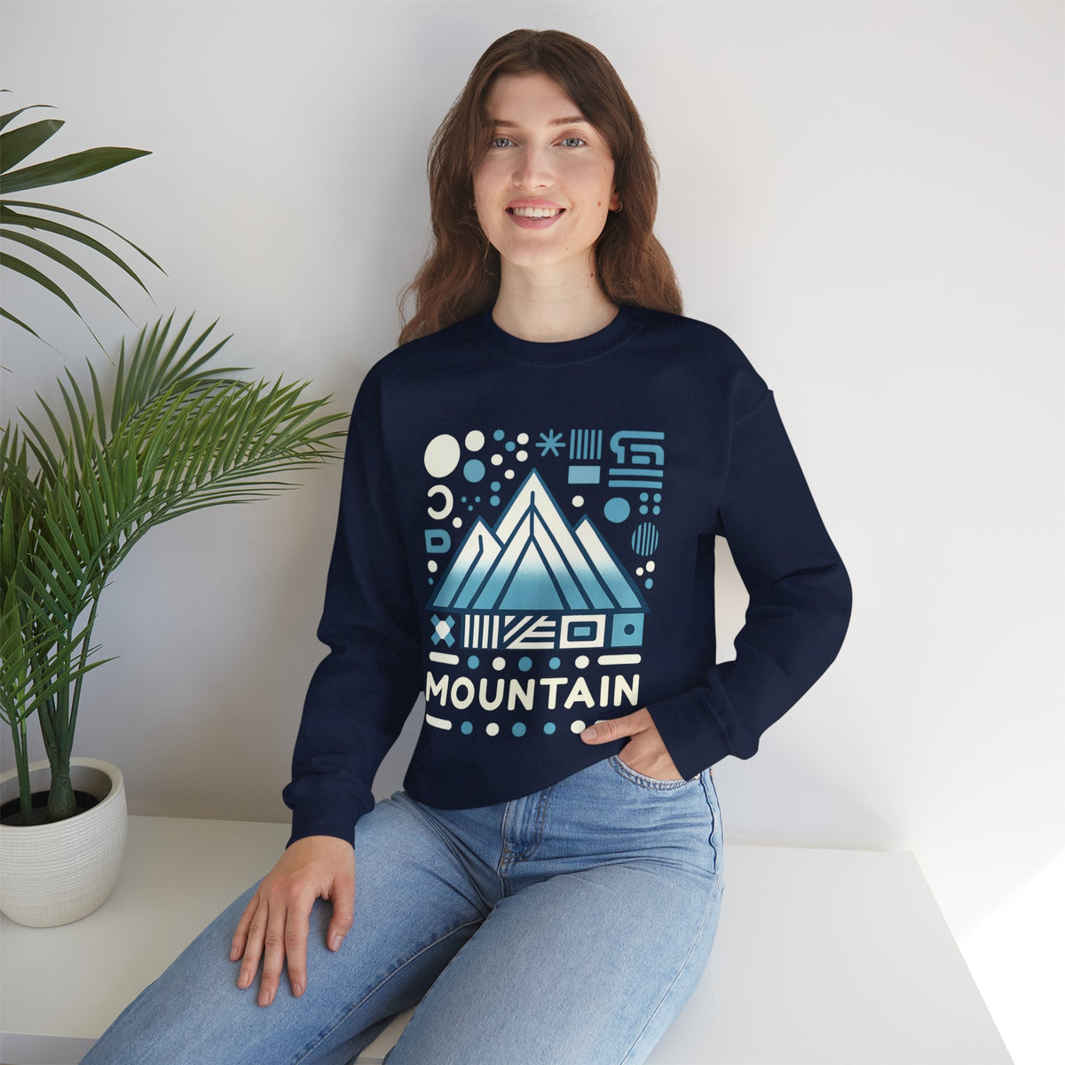 Mountain Sweatshirt — Cozy Outdoor Adventure Crewneck
