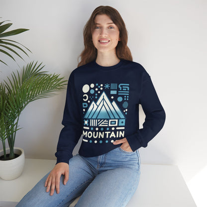 Mountain Sweatshirt — Cozy Outdoor Adventure Crewneck