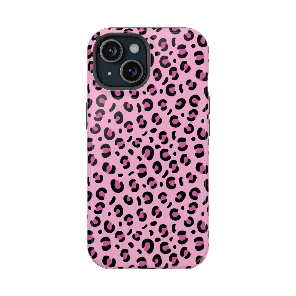 Leopard Print iPhone Case — Impact-Resistant Protective Cover