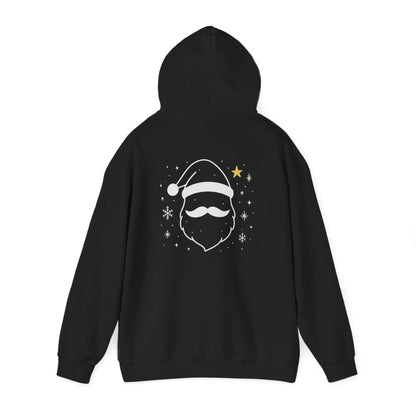 Starry Santa Hoodie Sweatshirt - Festive Holiday Christmas Clothing