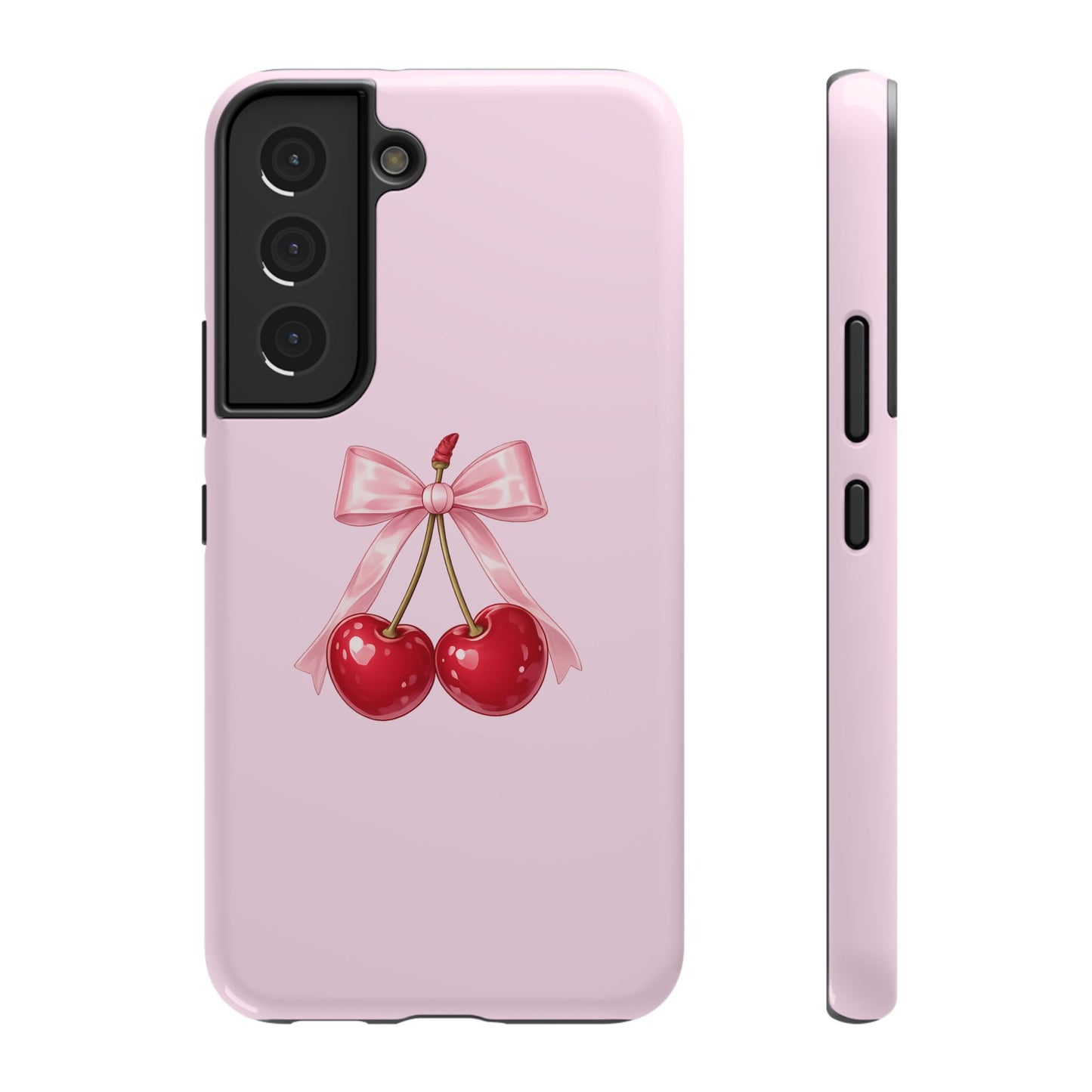Cherry Bow Charm Samsung Case