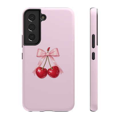 Cherry Bow Charm Samsung Case