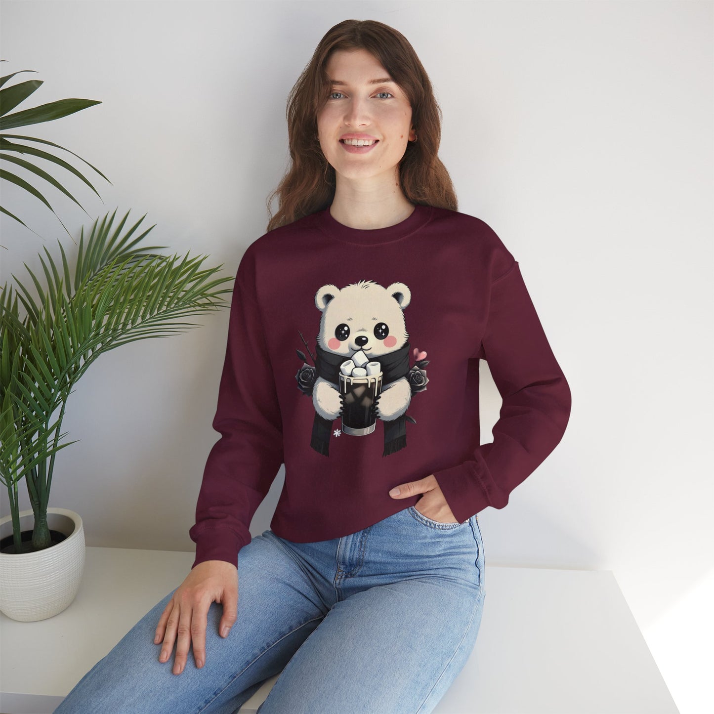 Coffee Bear Winter Sweatshirt