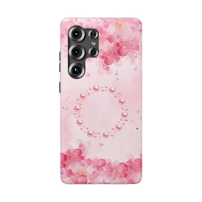 Tough Samsung Case — Cherry Blossoms Magnetic